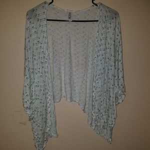 ◇ Arrowed Patterned Cardigan by Mudd